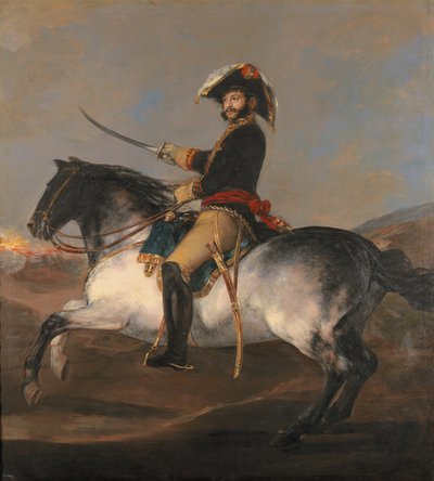 Ritratto equestre del Generale Palafox da Francisco de Goya