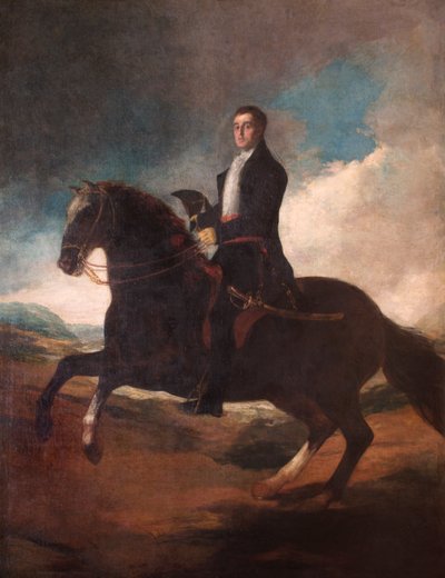 Ritratto equestre del Duca di Wellington da Francisco Jose de Goya y Lucientes