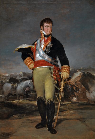 Ferdinando VII (1815) (olio su tela) da Francisco Jose de Goya y Lucientes