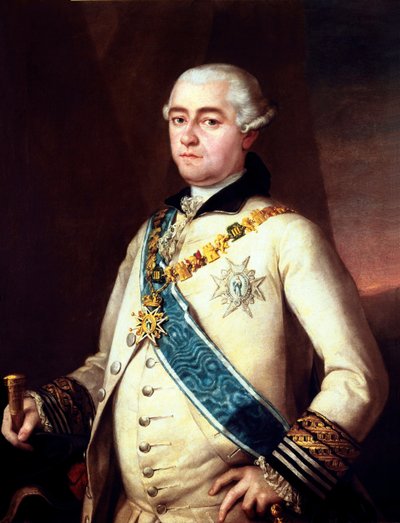 GOYA Y LUCIENTES, Francisco de (1746-1828); ALCANTARA LOPEZ DE ZUNIGA, Pedro (XVIII secolo). 14° Conte di Miranda del Castañar e 10° Duca di Peñaranda. Opera precedentemente attribuita, come dice l