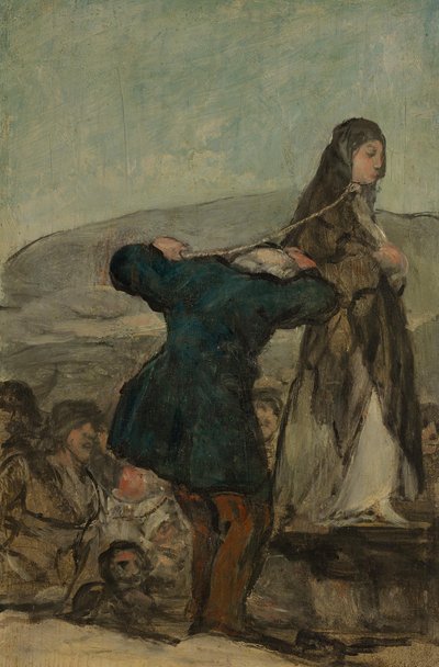 Esecuzione di streghe da Francisco Jose de Goya y Lucientes