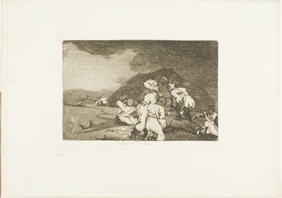 Ben ti sta, tavola sei da I disastri della guerra da Francisco Jose de Goya y Lucientes