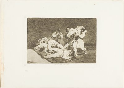 Sarà lo stesso, tavola 21 da I disastri della guerra da Francisco Jose de Goya y Lucientes