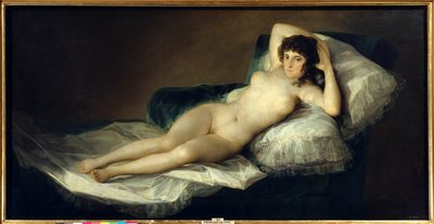 La maja desnuda da Francisco Jose de Goya y Lucientes