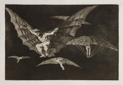 Modo di volare da Francisco Jose de Goya y Lucientes