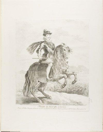 Filippo III da Francisco Jose de Goya y Lucientes
