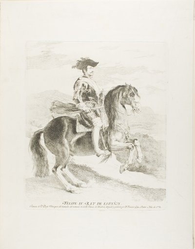 Filippo IV da Francisco Jose de Goya y Lucientes