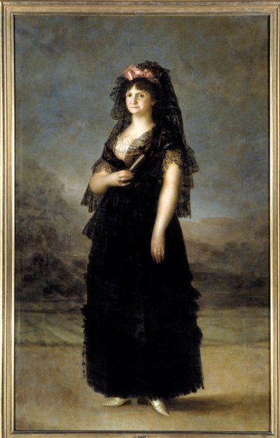 Ritratto della regina di Spagna Maria Luisa (1751-1819), moglie di Carlo IV da Francisco de Goya