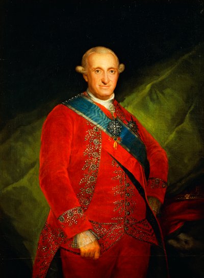 Ritratto di Carlo IV di Borbone da Francisco Jose de Goya y Lucientes