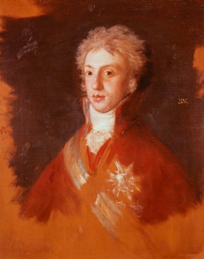 Ritratto di Luigi di Borbone-Parma da Francisco Jose de Goya y Lucientes