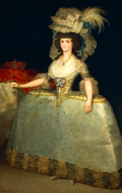 Ritratto di Maria Luisa di Parma da Francisco Jose de Goya y Lucientes