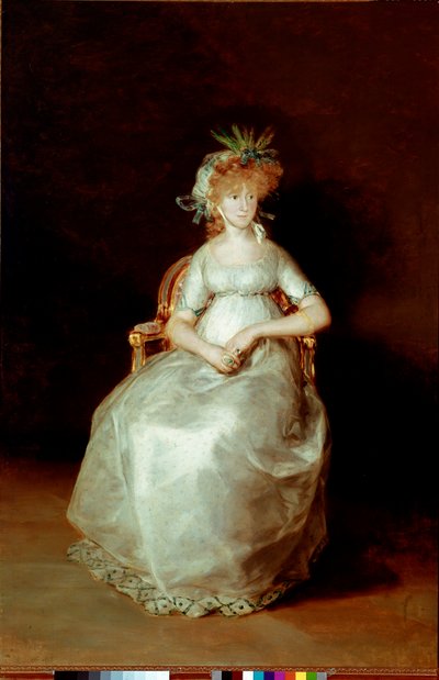 Ritratto della contessa di Chinchón da Francisco de Goya