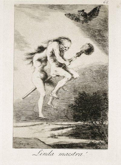 Insegnante carina. 1793-1799 da Francisco Jose de Goya y Lucientes