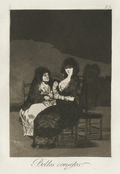 Belle lezioni da Francisco de Goya