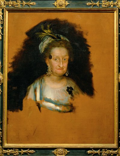 La regina Maria Luisa di Spagna ... (dipinto su tela) da Francisco Jose de Goya y Lucientes