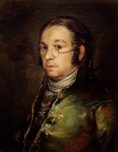 Autoritratto con Occhiali da Francisco de Goya