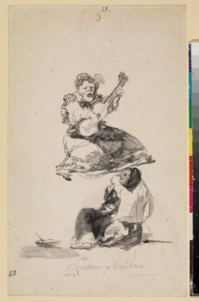Canto e danza da Francisco de Goya