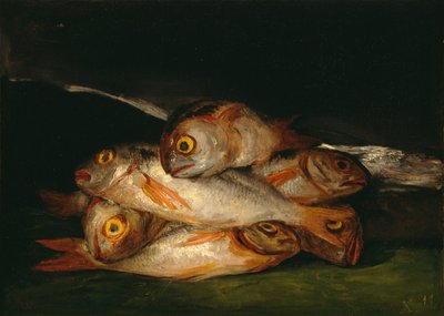 Natura morta con orata dorata da Francisco de Goya