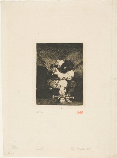 La Custodia è Barbarica come il Crimine ("Il Piccolo Prigioniero") da Francisco Jose de Goya y Lucientes