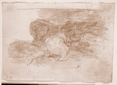 I disastri della guerra: Ne raccoglie alcuni benefici da Francisco de Goya