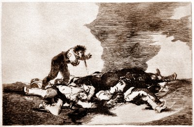 I disastri della guerra: Per questo siete nati da Francisco Jose de Goya y Lucientes