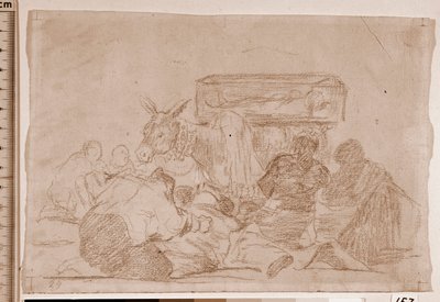 I disastri della guerra: Strana devozione da Francisco de Goya