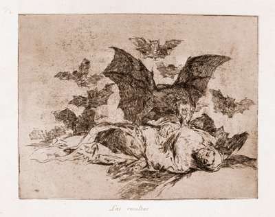 I disastri della guerra: I risultati (incisione da disegno preparatorio) da Francisco de Goya