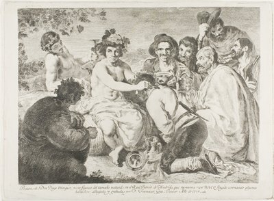 Gli ubriachi da Francisco Jose de Goya y Lucientes