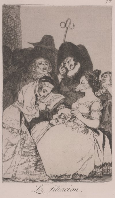 La Filiazione da Francisco de Goya