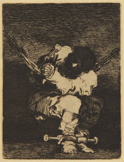 Il piccolo prigioniero (Delteil XIV, n. 31; Harris 26) da Francisco Jose de Goya y Lucientes