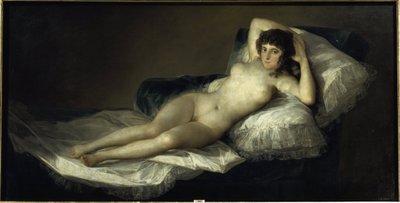 La Maja Desnuda da Francisco Jose de Goya y Lucientes
