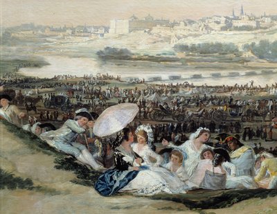 La Prateria di San Isidro (Vista della città di Madrid dall