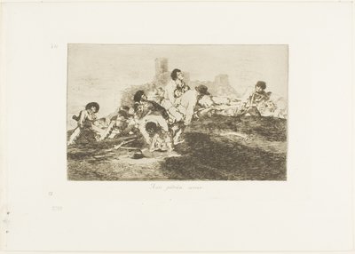 Possono ancora essere utili, tavola 24 da I disastri della guerra da Francisco Jose de Goya y Lucientes