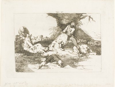 Ne Fanno Uso, tavola 16 da I Disastri della Guerra da Francisco Jose de Goya y Lucientes