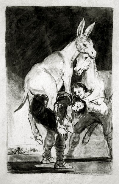 Tu che non puoi da Francisco de Goya