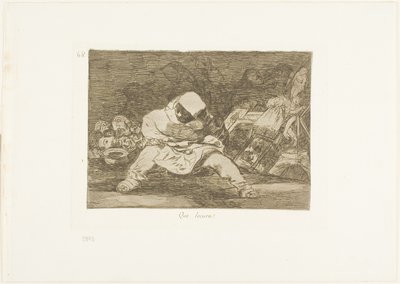 Che follia!, tavola 68 da I disastri della guerra da Francisco Jose de Goya y Lucientes