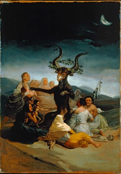 Il sabato delle streghe (olio su tela) da Francisco Jose de Goya y Lucientes