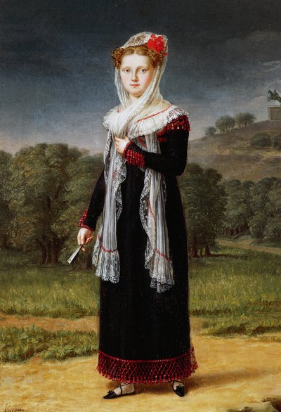 Ritratto di Maria Luisa, Duchessa di Parma da Francisco Lacoma