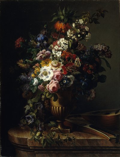 Vaso con fiori da Francisco Lacoma y Fontanet