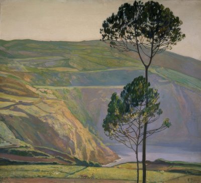 Costa de Mera, 1932, 90x100 cm da Francisco Llorens Diaz