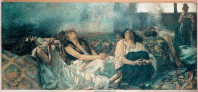 Collezione privata. Tutte le donne fumanti fumatori dipendenza da hashish fumo da Francisco Llorens Diaz
