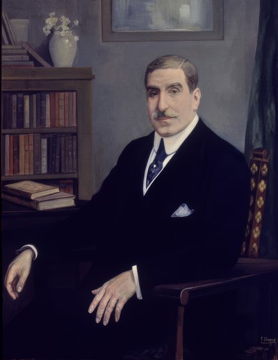 Ritratto di Joaquin Sanchez de Toca da Francisco Llorens Diaz