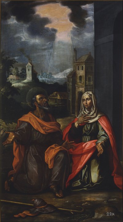 San Joaquín e Santa Ana da Francisco Pacheco