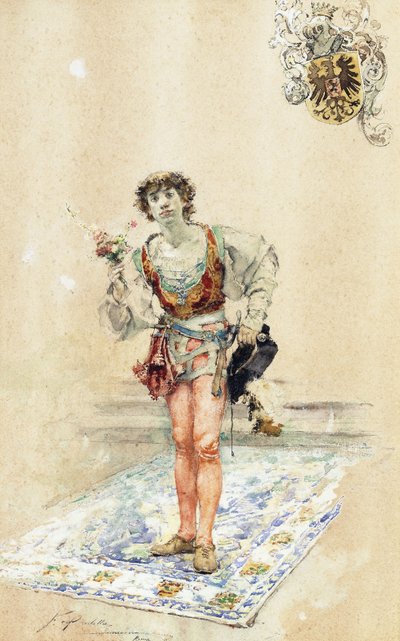 Il pretendente da Francisco Pradilla y Ortiz