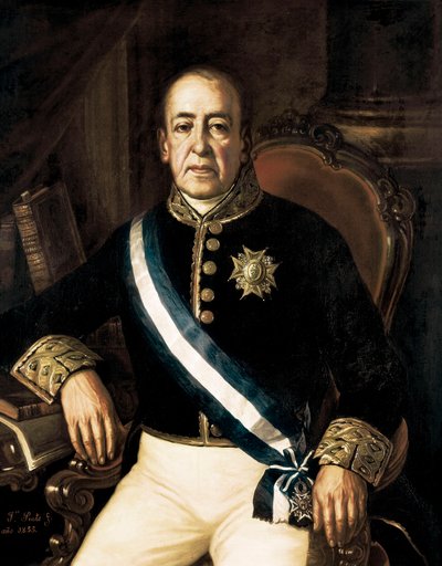 Ritratto di Don Jose Manuel de Vadillo da Francisco Prats y Velasco