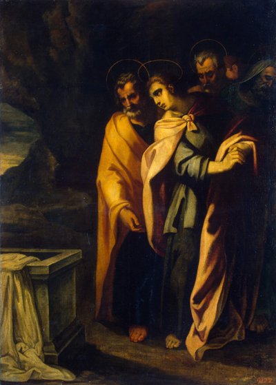 Apostoli alla tomba di Gesù, 1590s da Francisco Ribalta