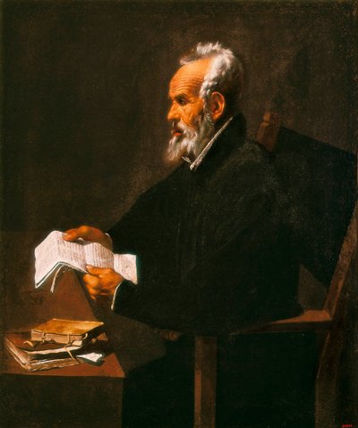 Rappresentazione di Raymond Lulle in catalano Ramon Llull, filosofo, teologo e poeta catalano (1235-1315), c.1618 da Francisco Ribalta