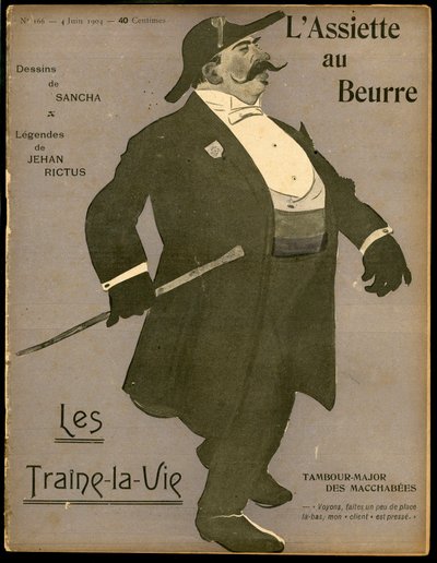 Copertina di The Butter Plate, numero 166, Satirico a Colori da Francisco Sancha y Lengo