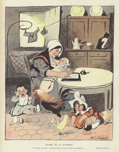 Illustrazione per Le Rire da Francisco Sancha y Lengo