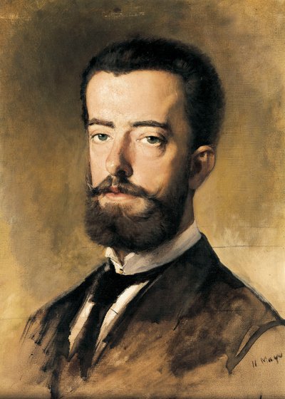Ritratto di Amedeo I di Savoia (1845-1890), Re di Spagna da Francisco Sans y Cabot